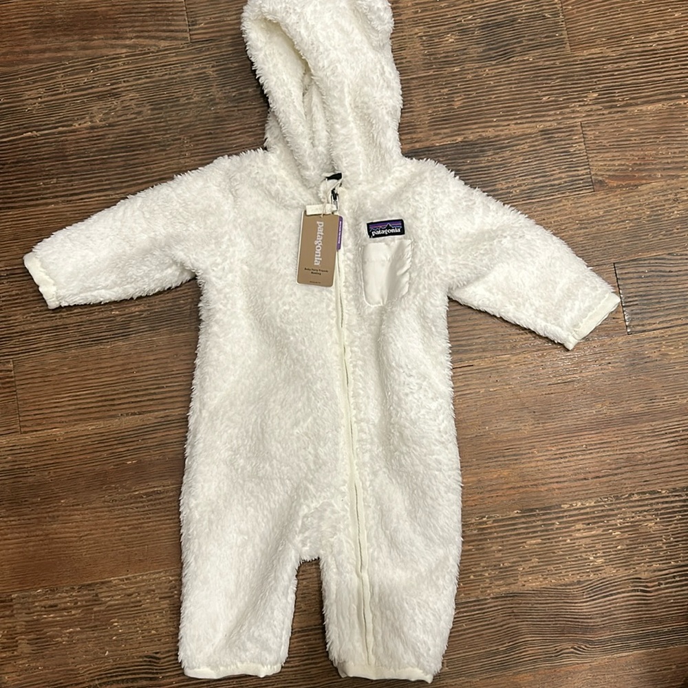 Patagonia Baby Furry Friends Bunting NWT